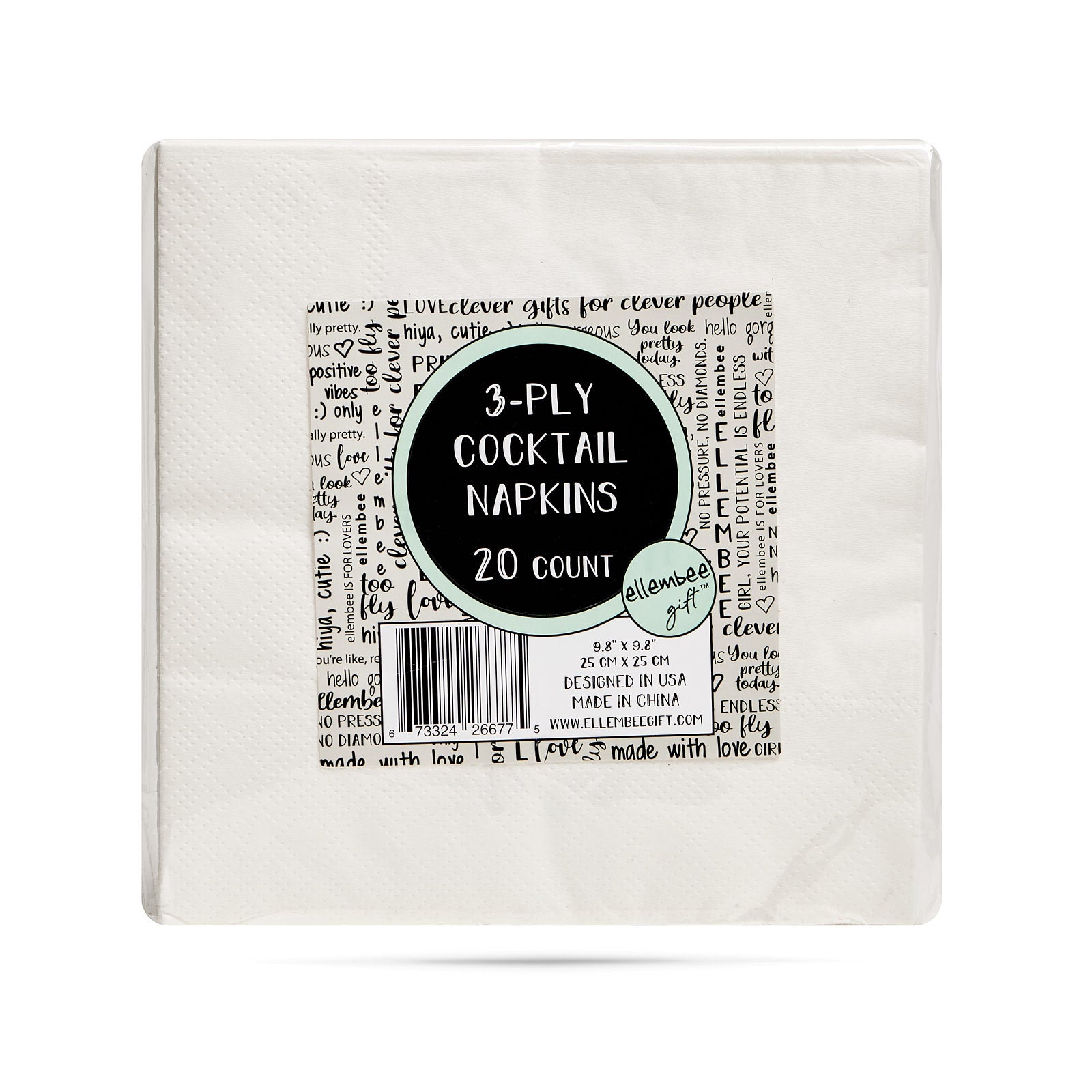 Not only do I dance like nobody is watching but I also drink as if I don't have to work in the morning. Cocktail Napkins