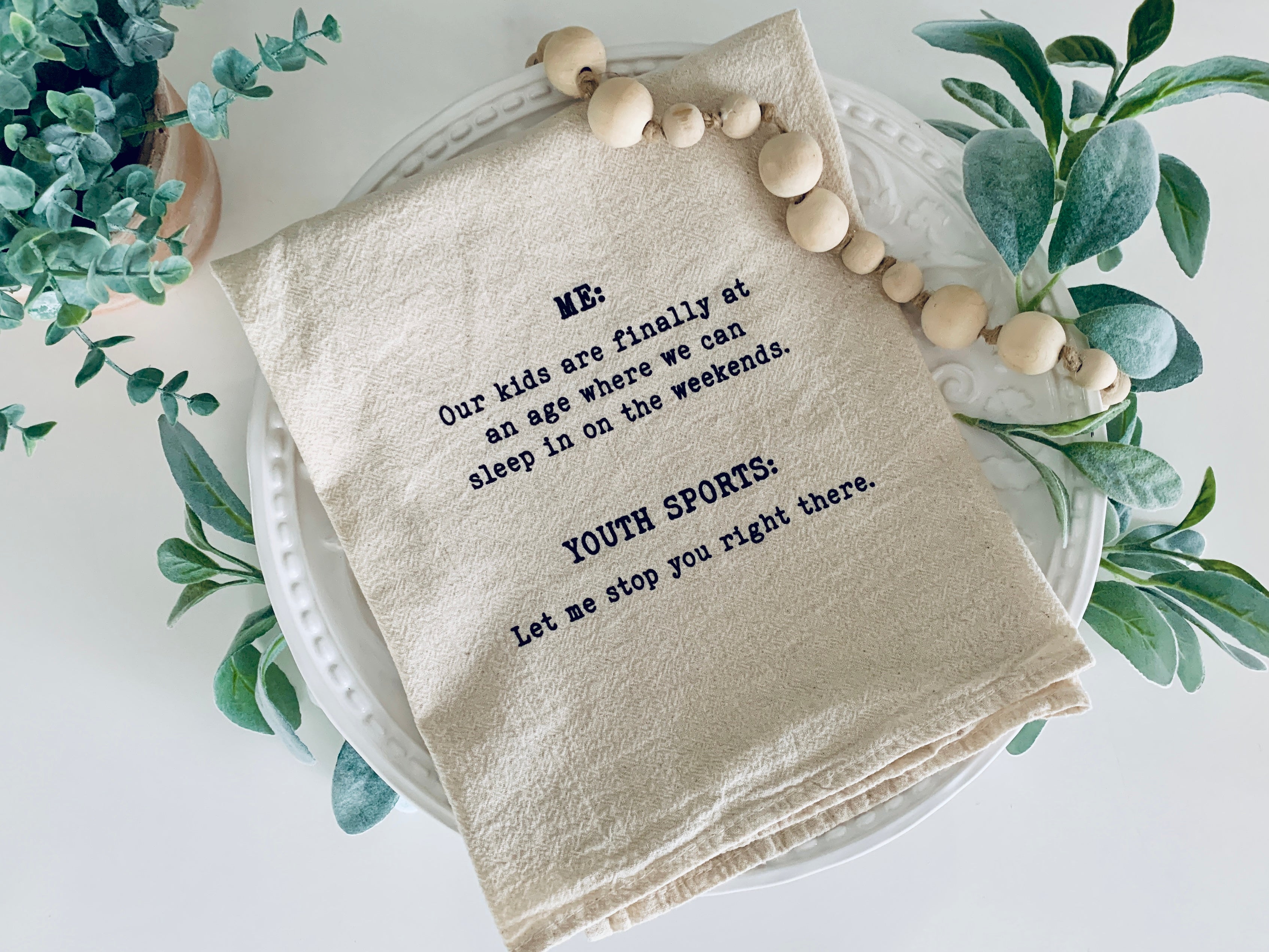 27 x 18 Sea You at the Beach Kitchen Towel - Wilford & Lee Home